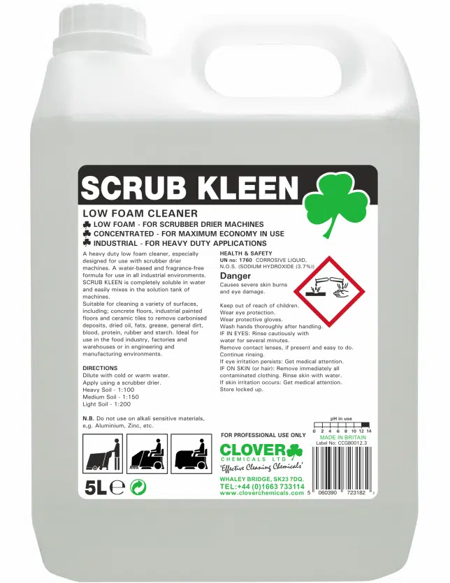 Scrubber Dryer Detergent
