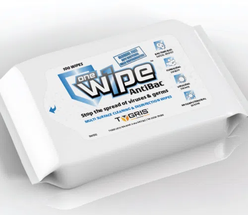 Tygris OneWipe Anti-Bac & Anti-Virus Wipes