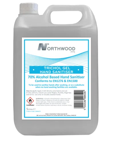Hand Sanitiser 70% Alcohol 5L