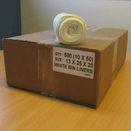 White Office Bin Liner