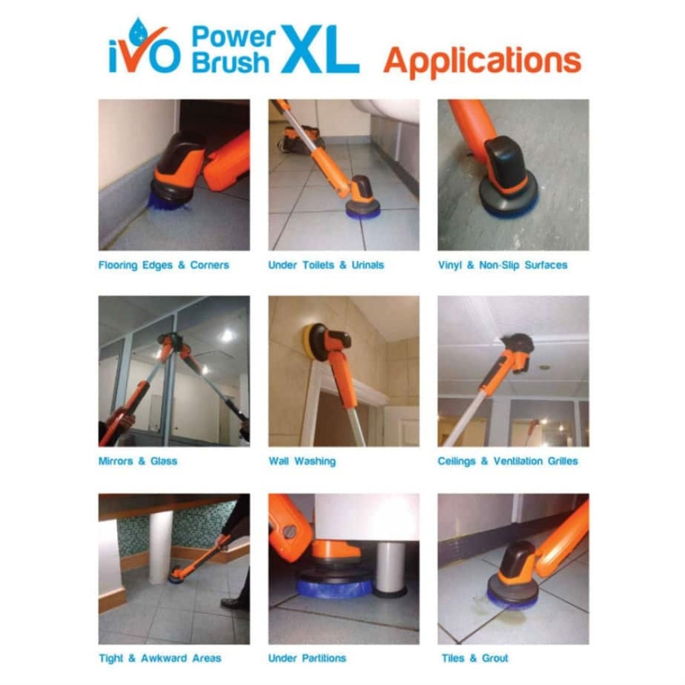 IV020 ivo power brush xl applications
