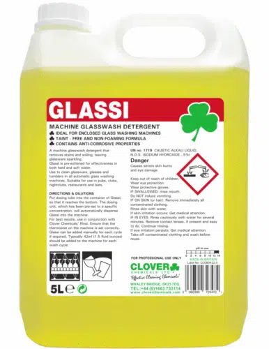 glasswash detergent