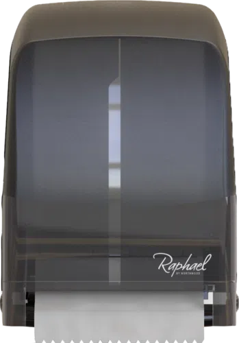 Raphael Mechanical Hands Free Paper Towel Dispenser Smoke